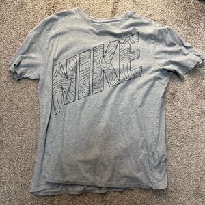 Nike Heather Gray Athletic Tee